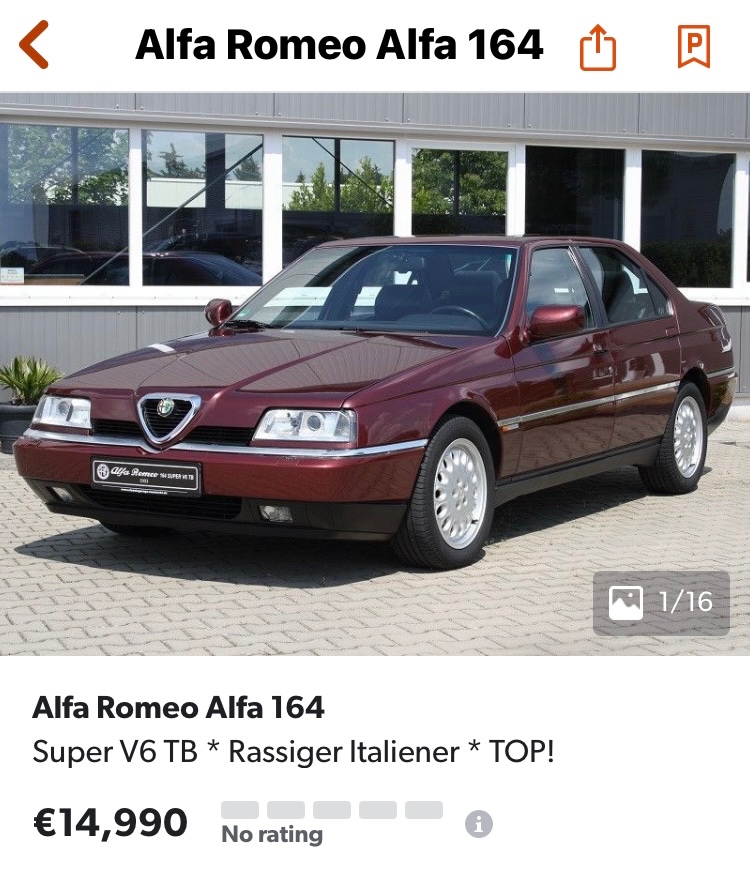 Alfa Romeo 164 2,0 V6 Turbo - 19