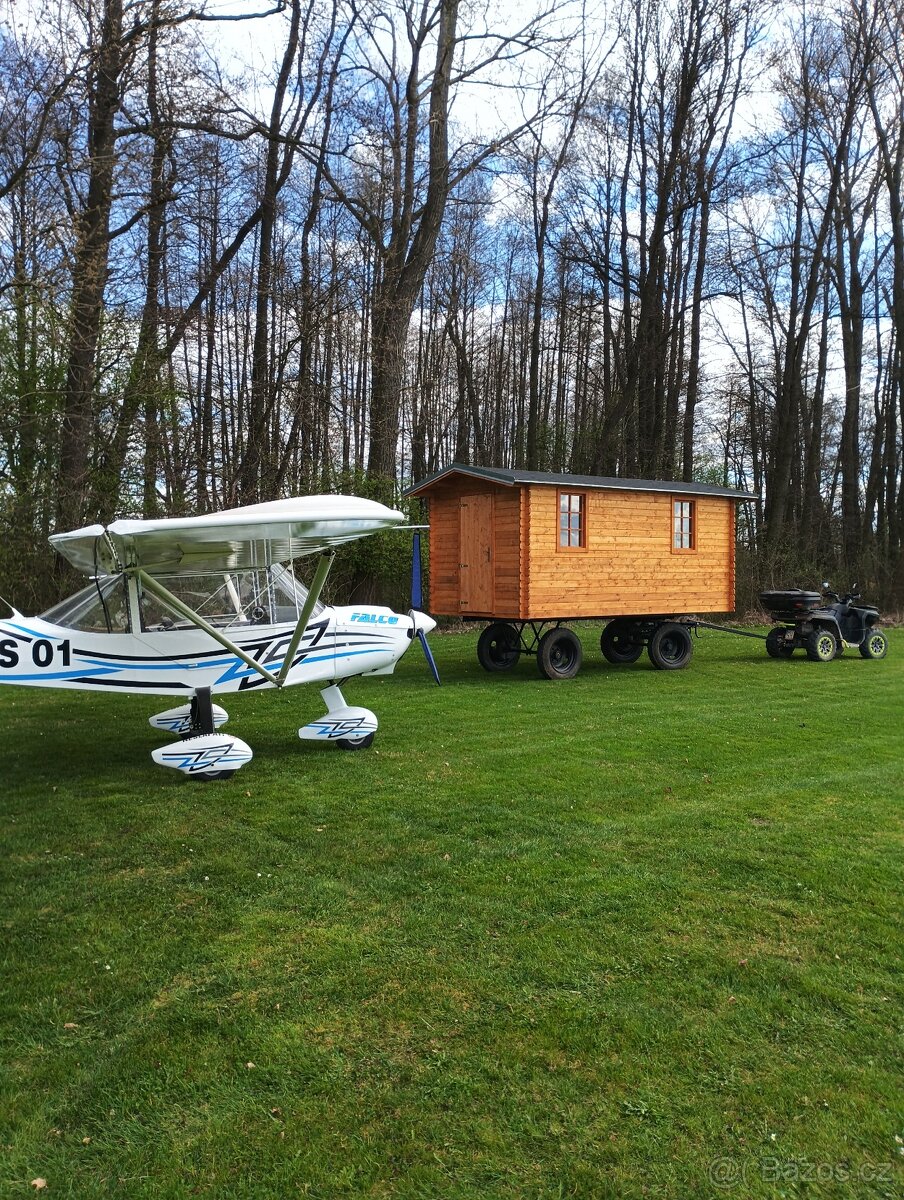 Zahradní domek na kolech, chatička, - 19