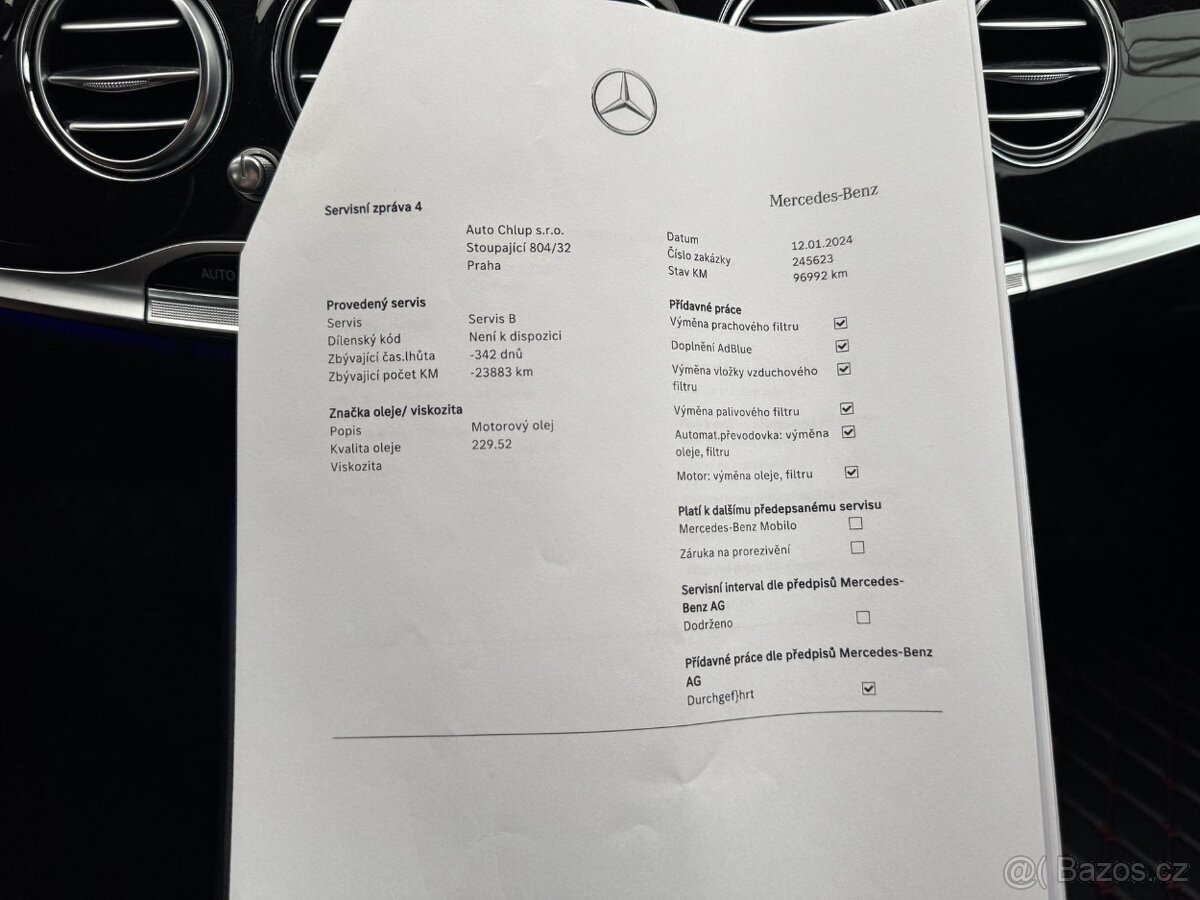 Mercedes-Benz Třídy S, 350Cdi 4x4 210kw 9-G - 19