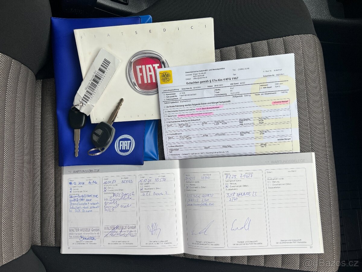 Fiat Sedici 1.6i 88KW 4x4 1.MAJ.TAŽNÉ LETNÍ+ZIMNÍ BEZ KOROZE - 19