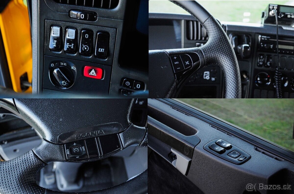 SCANIA P380 6X4 SKLÁPĚČ / VYKLÁPĚČ + HYDRAULICKÁ RUKA EU-4 - 19