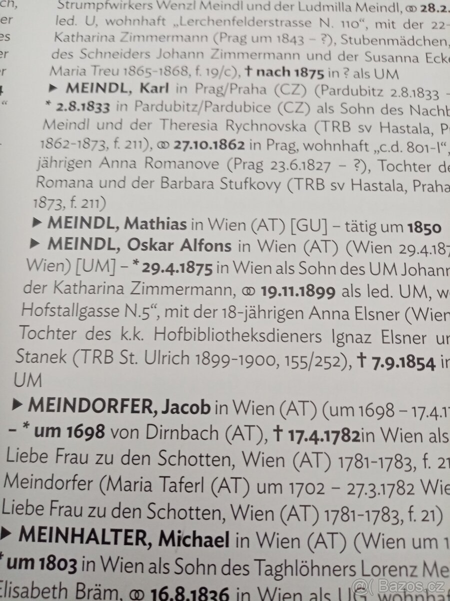 starožitné hodiny MATHIAS MEINDL- WIEN - 19