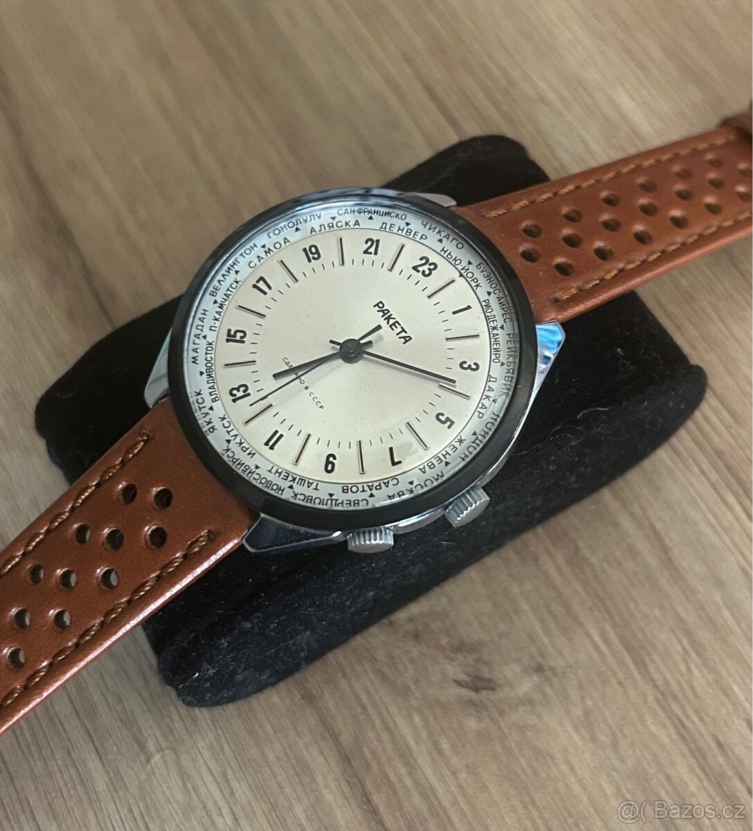 Hodinky Raketa 24 Hours World Time - 19
