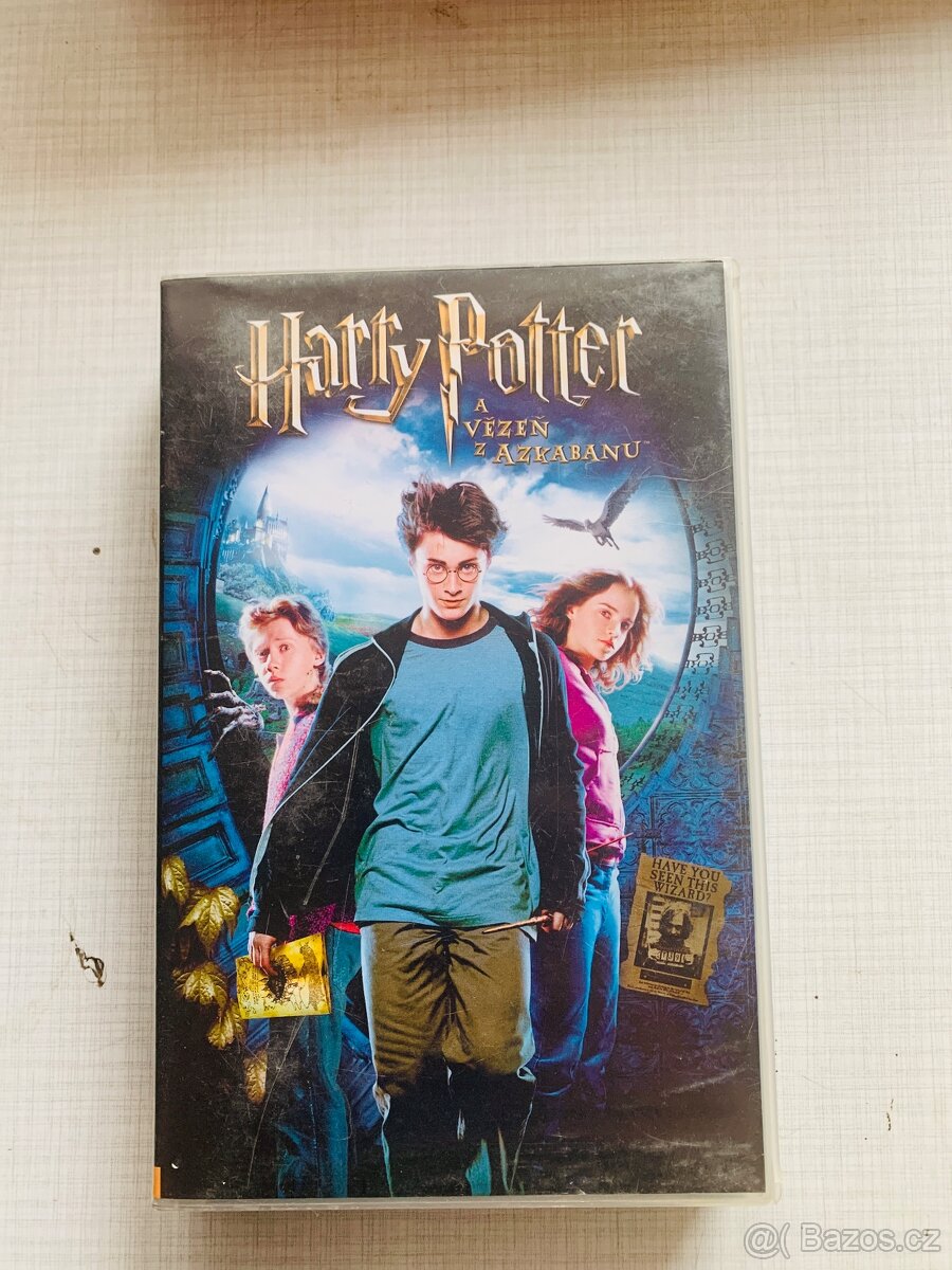 🎬 Kompletní sběratelská sada VHS – Harry Potter (1–3) + Pán - 19