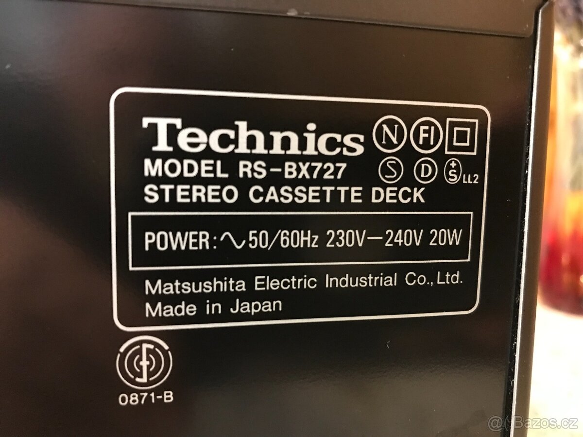 Technics RS-BX -727 Optický perfektní - 19