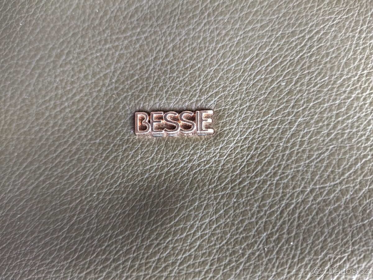 Kabelka Bessie London, přes rameno/crossbody,olivová - 19