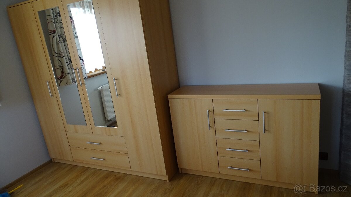 Postel masiv 180x200 včetně roštů - 19