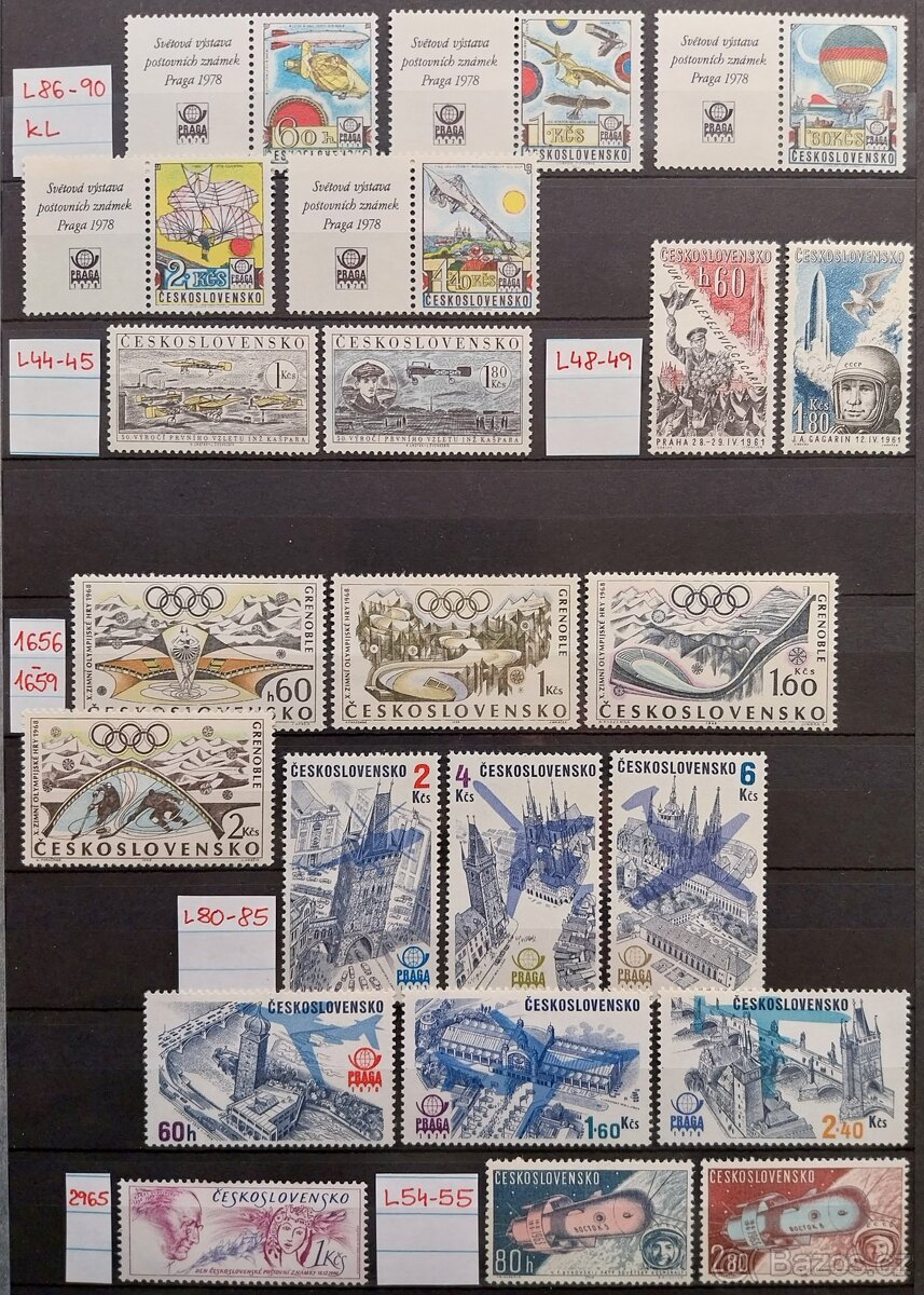 Známky ČESKOSLOVENSKO – 2 - 19