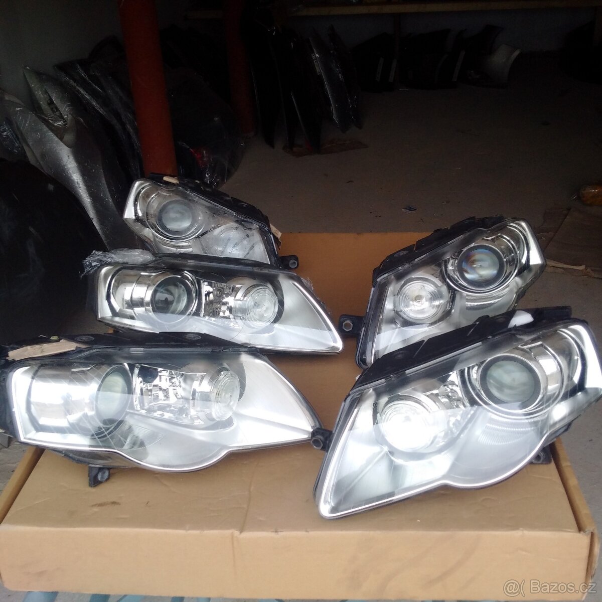 xenony vw passat b6 3C pravy levy 05-07 - 19