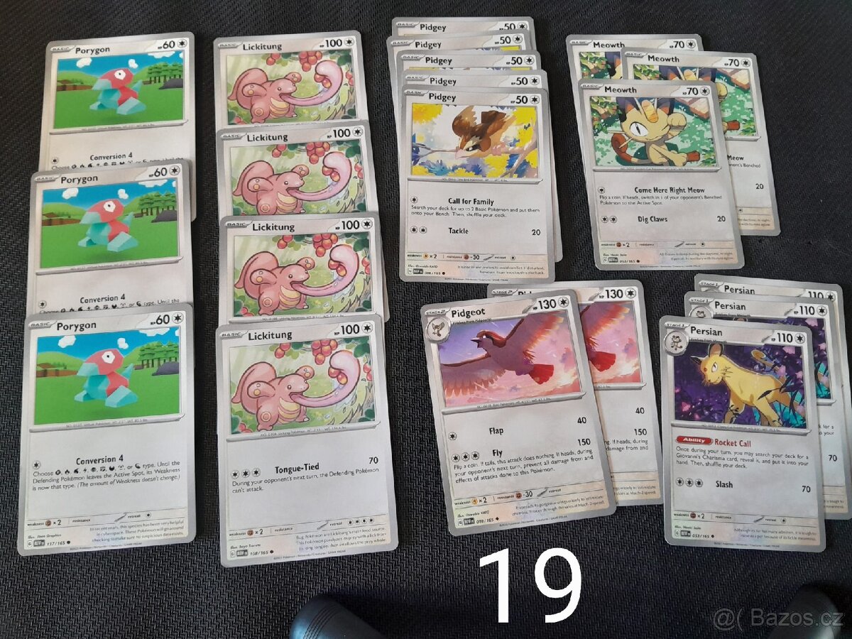 Pokémon karty edice 151 - 19