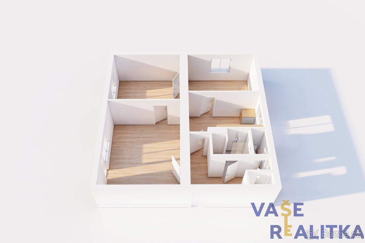 Prodej, byt 3+1, Hranice, ul. Husitská - 19