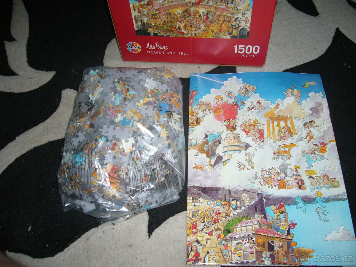 Starší sběratelská puzzle a puzzleball 540 až 5000 dilků - 19