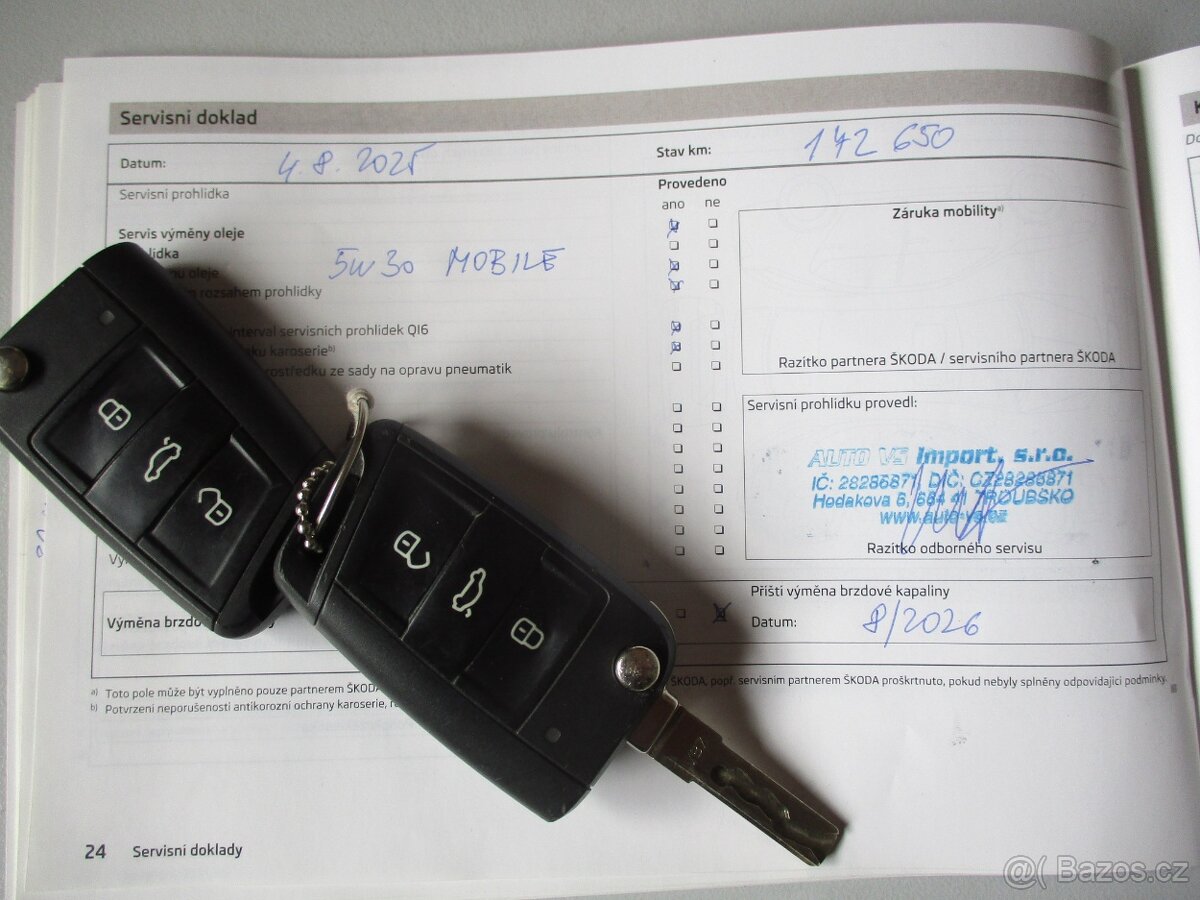 Škoda Octavia 1.2 TSi ACTIVE ROZVODY+SERVIS MODEL 2014 - 19