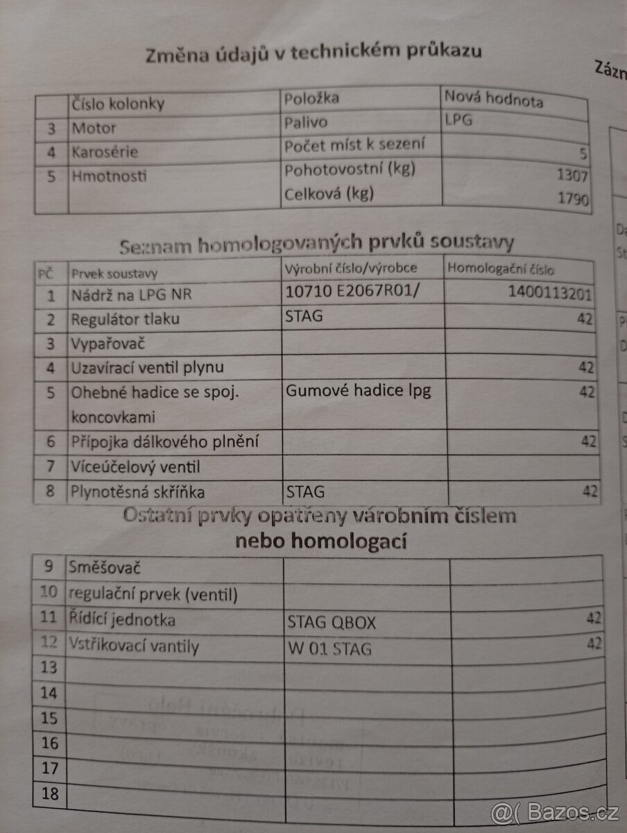 Škoda Octavia 1, 2009 benzín + LPG 1.6 MPI - 19
