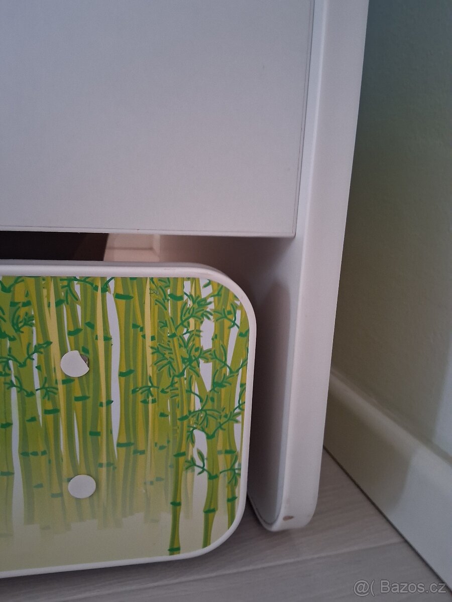 Dětská dřevěná postel komplet - 19