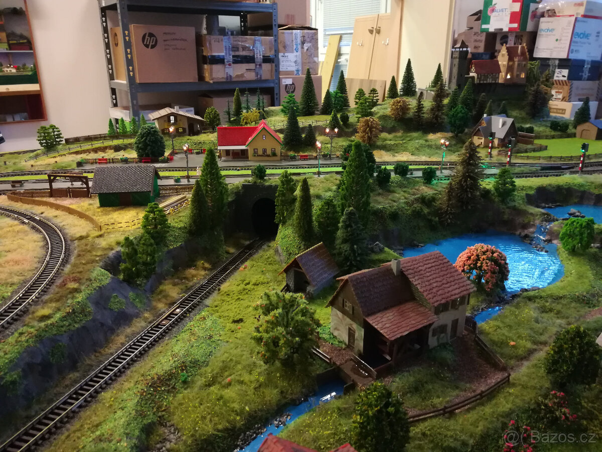 Kolejiště TT 285 x 160 cm - 19