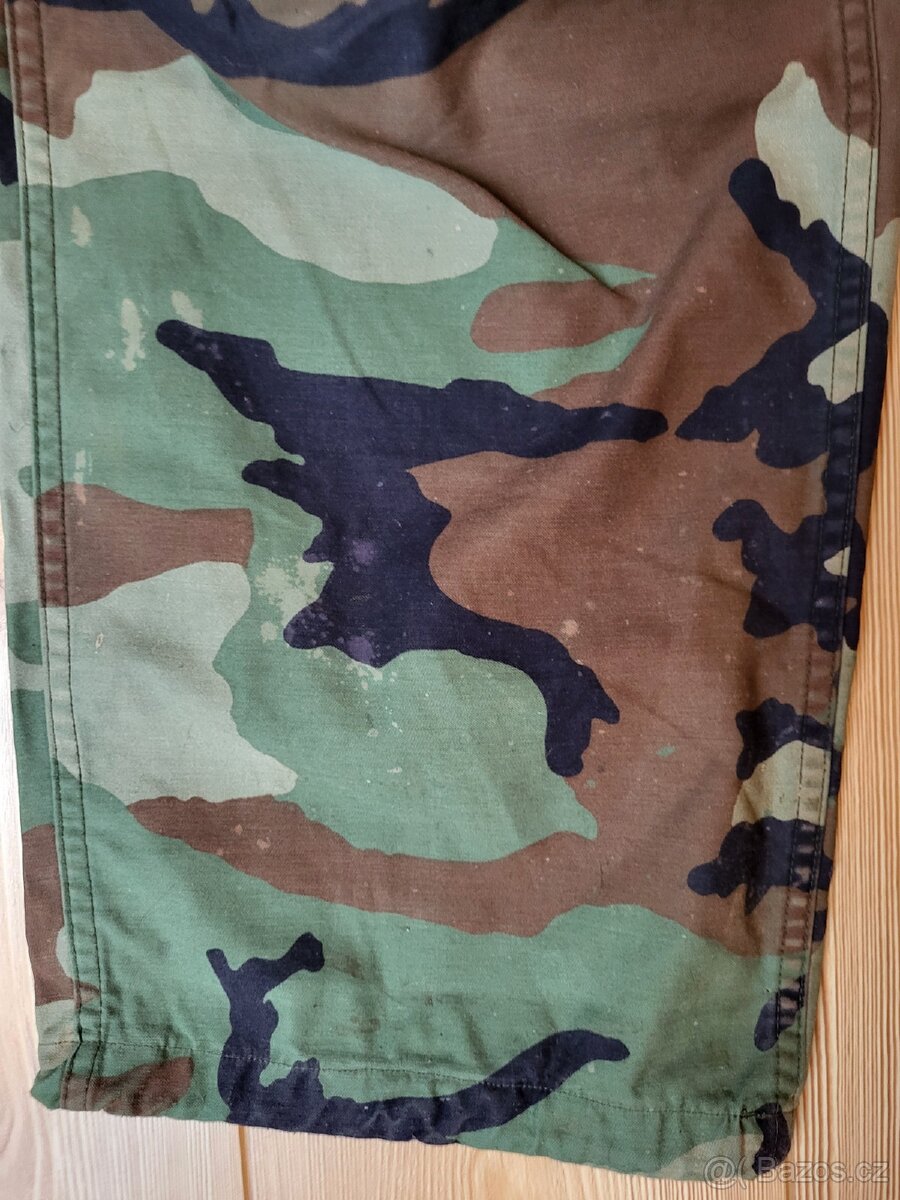 KALHOTY JEEPOVÉ US ARMY WOODLAND MEDIUM - LONG - 19