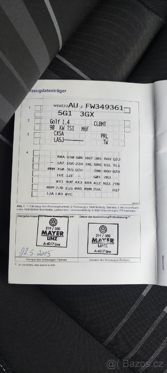 Golf 7, 1.4 TSI, lounge, navi, bixenony, 77tis km - 19