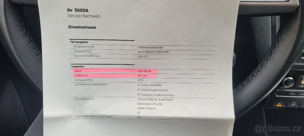 Škoda Rapid Spaceback 1,2TSi 63kW Elegance - 19