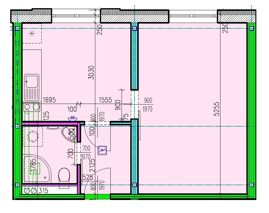 Zařízený byt 1+1, Česká Lípa centrum - 19