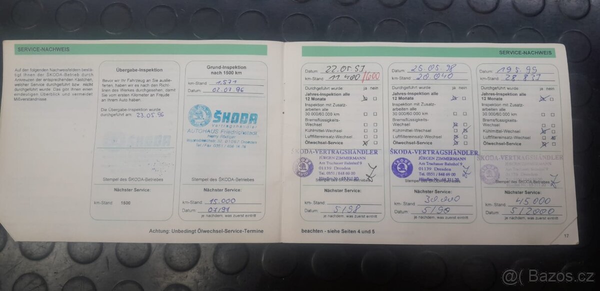 ŠKODA FELICIA 1,6 GLX (VÝVOZNÍ VERZE) - NOVÁ CENA - 19