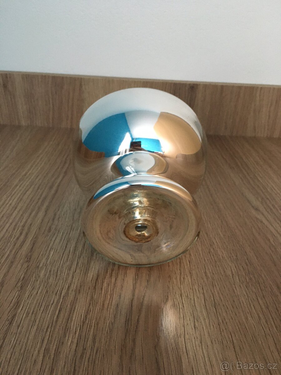 Stříbřené sklo - tzv. selské stříbro - 19