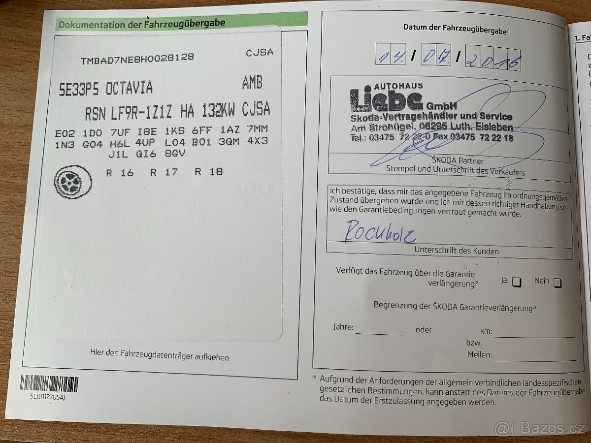 Škoda Octavia III 1.8 TSI Ambition r.v.2016 - 19