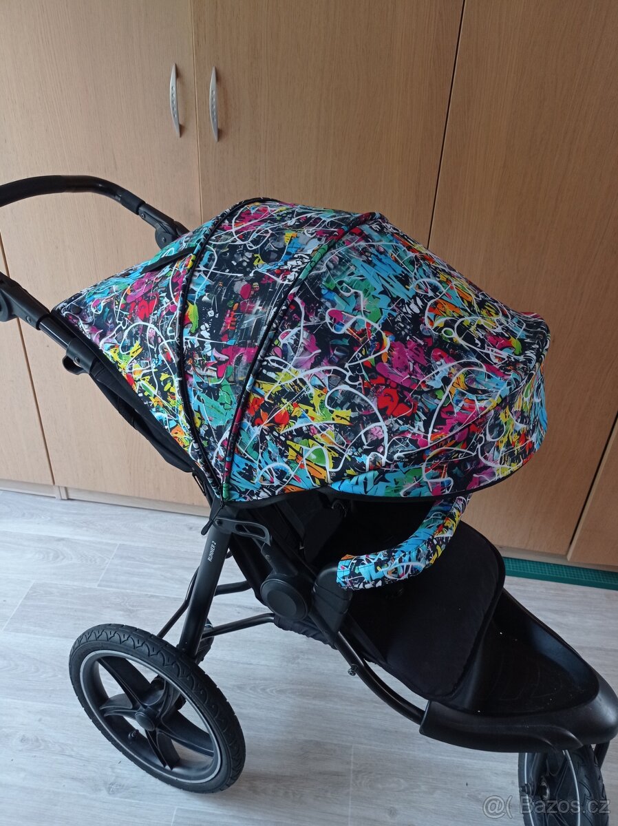 Stříška Hauck Runner 2, cena OD, šití na zakázku - 19