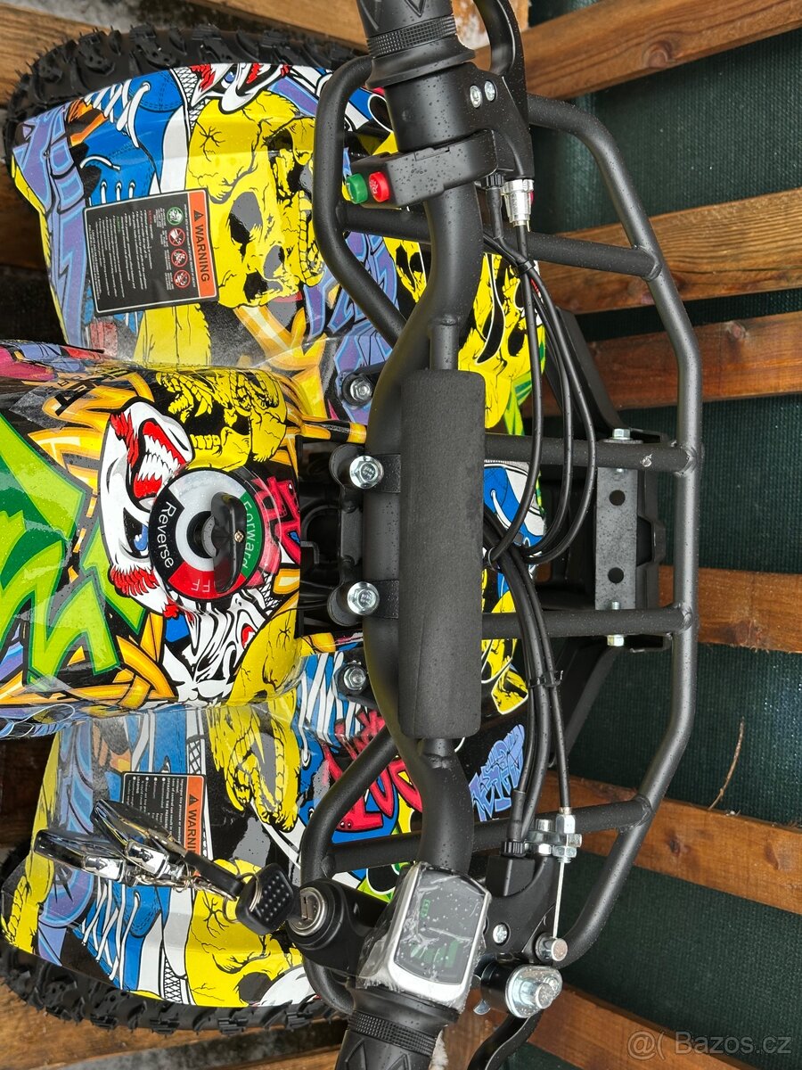 Elektro ATV Čtyřkolka 1200W 48V kola 6” AE006-7 - 19