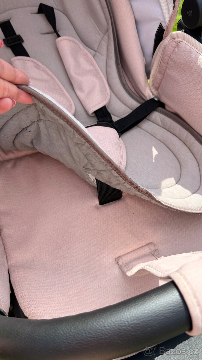 Kočárek Tutis Viva Life II 2v1 Luxury Rose - 19