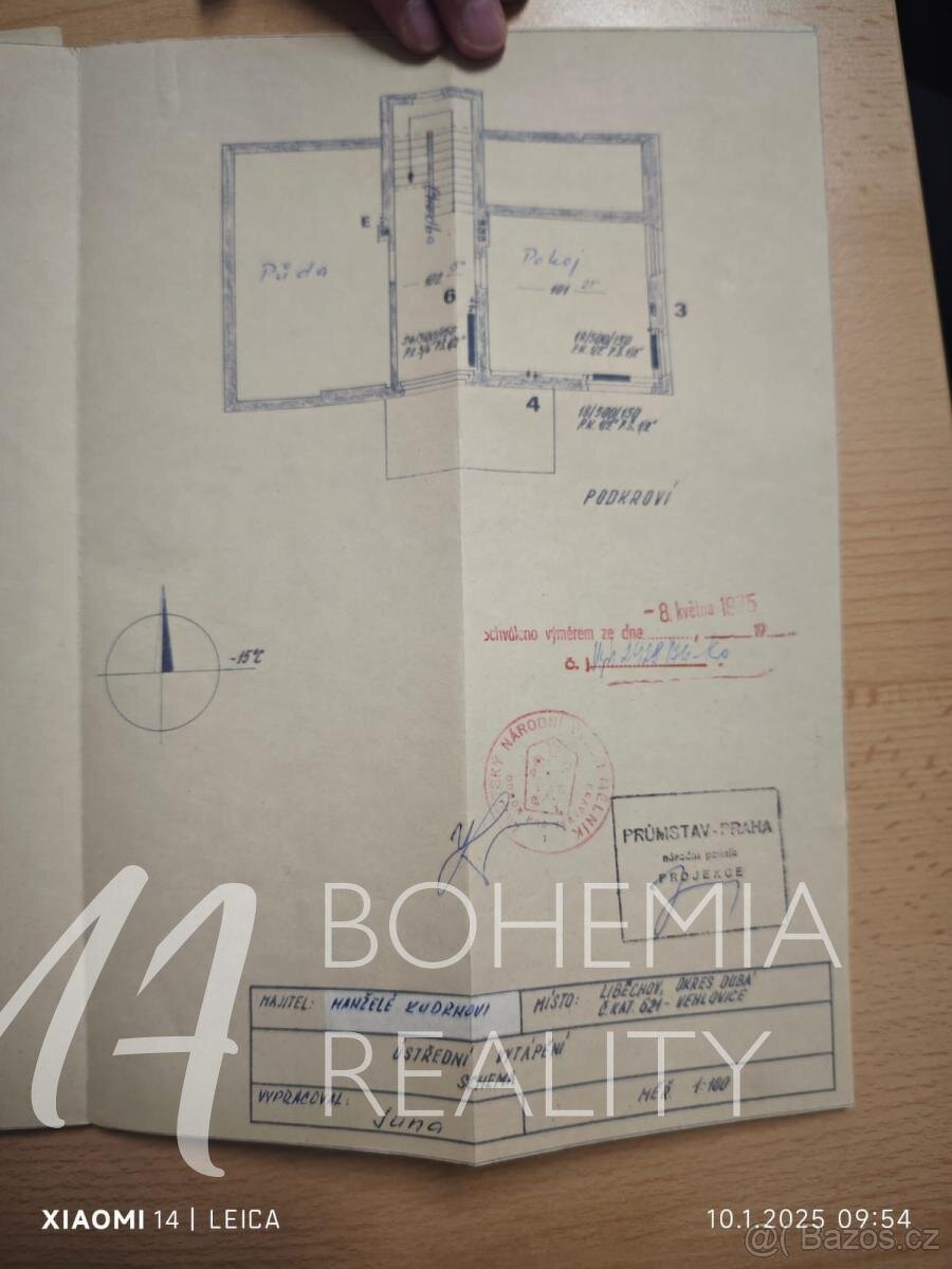 Prodej rodinného domu s velkou zahradou 2.302 m2. Mělník - V - 19