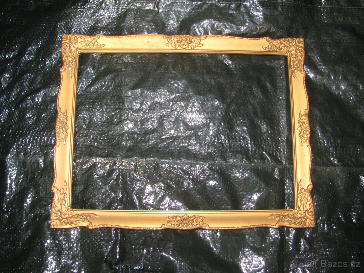 staré rámy z obrazů, rám na obraz - 19