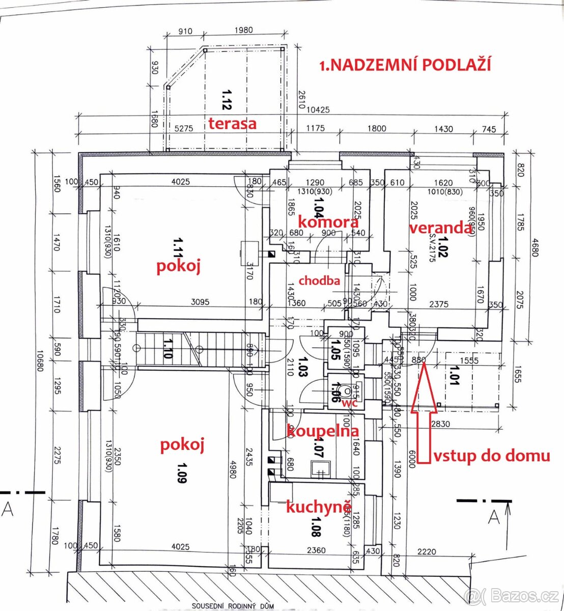 Rodinný dům, zahrada, Vejprnice - 19