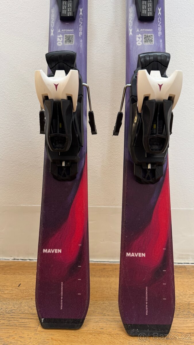 Dětská lyžařská sestava - lyže, lyžáky a hulky - 19