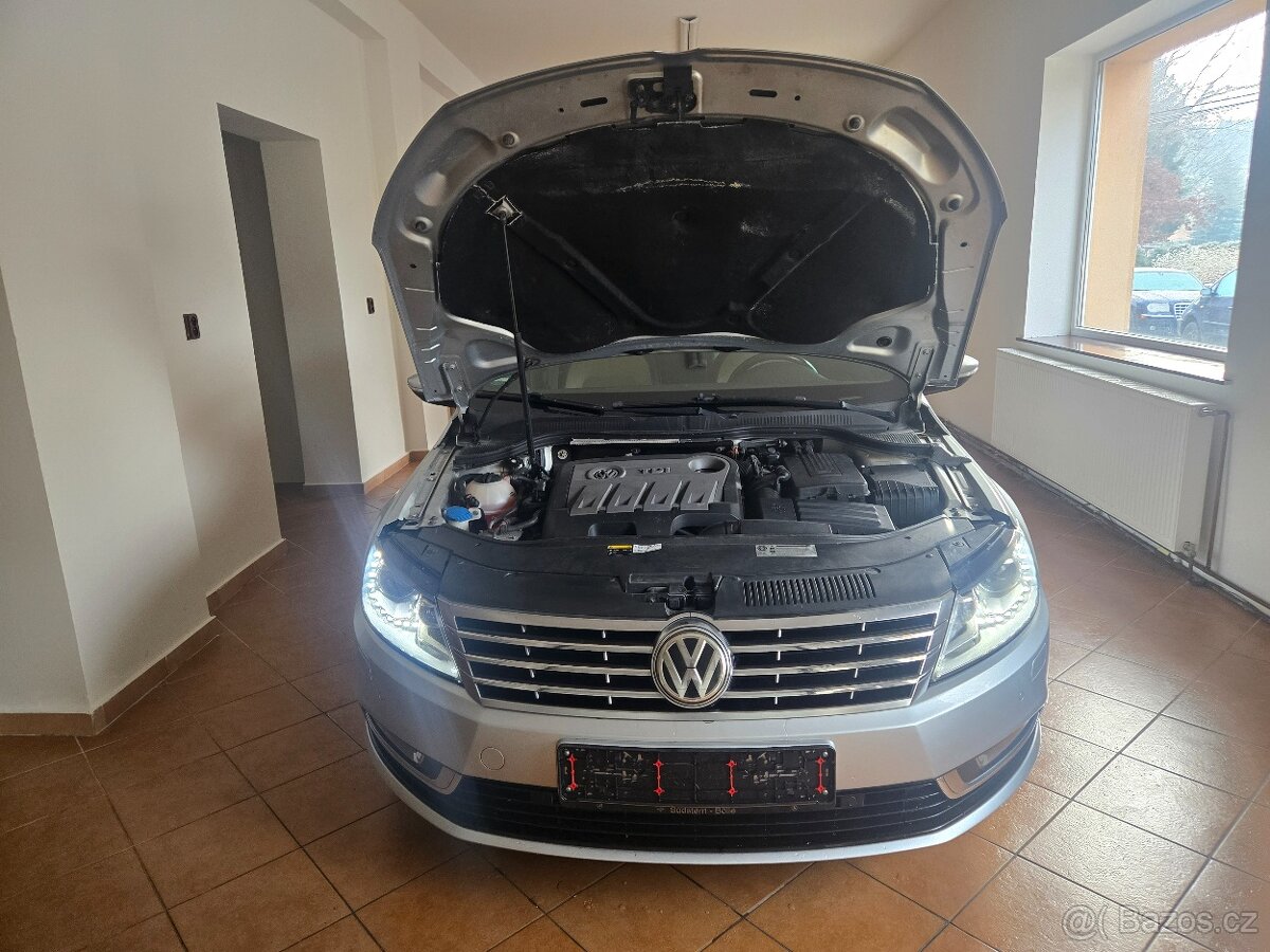 Volkswagen Passat CC 2,0TDi 130kW, BMT, DVD, TV, Kůže - 19