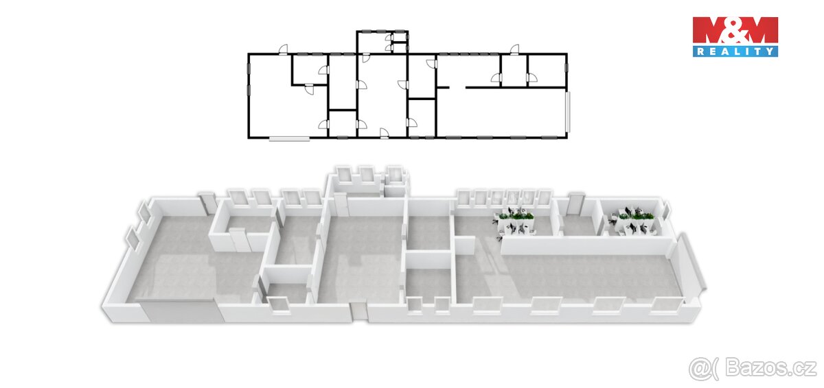 Pronájem multifunkčního objektu 350 m² s pozemkem 1658 m² - 19
