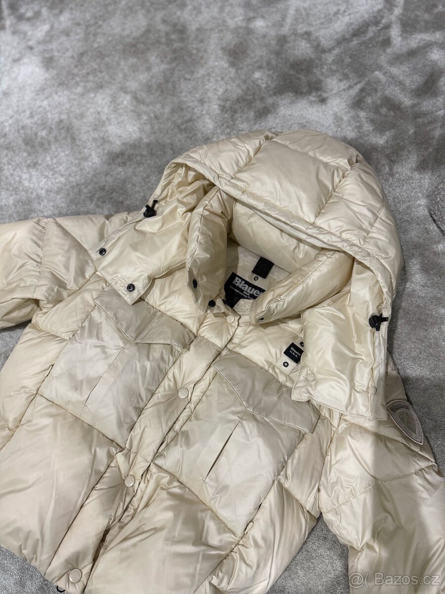 Luxusní, péřová crop bunda BLAUER - 19