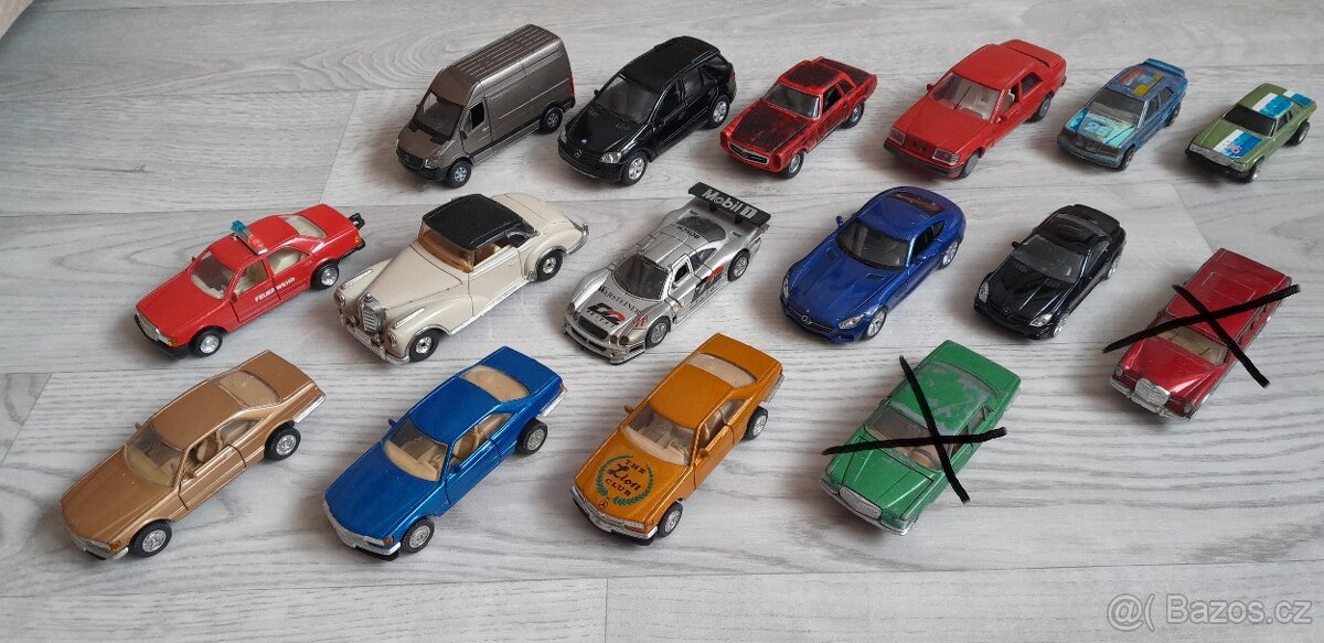 autíčka - modely Mercedes - 19