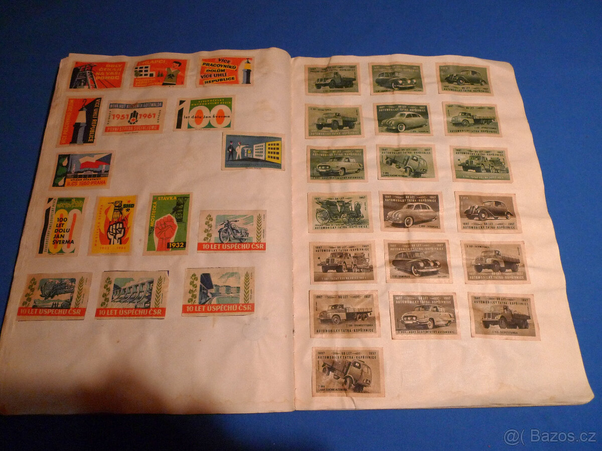 Album zápalkových nálepek - 19