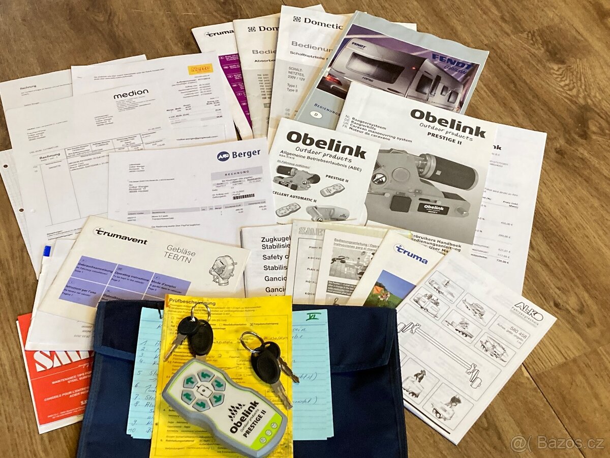 Karavan Fendt Saphir 410 Mover 2009 - 19