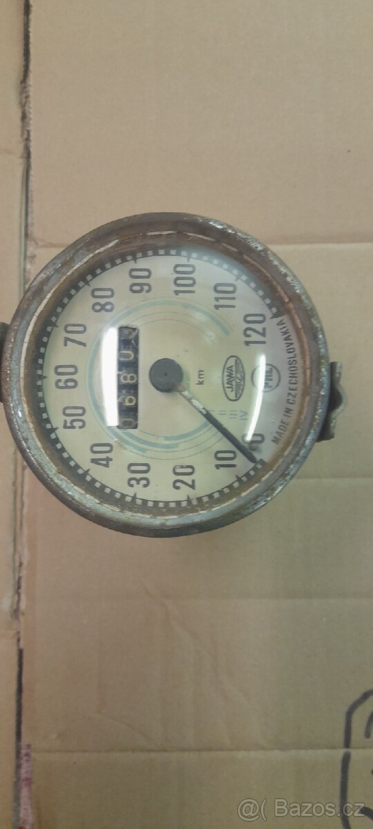 ČZ B,T , Jawa tachometr a tachometr VDO - 19