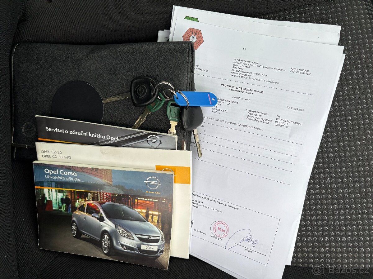 Opel Corsa 1,3 CDTi Serviska, Tažné, Klima - 19