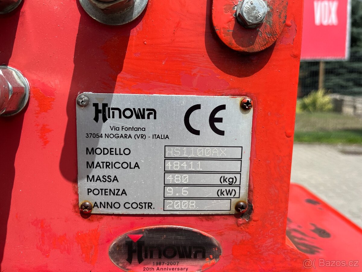 Samonakládací minidumper Hinowa HS1100 AX pásový kolečko - 19