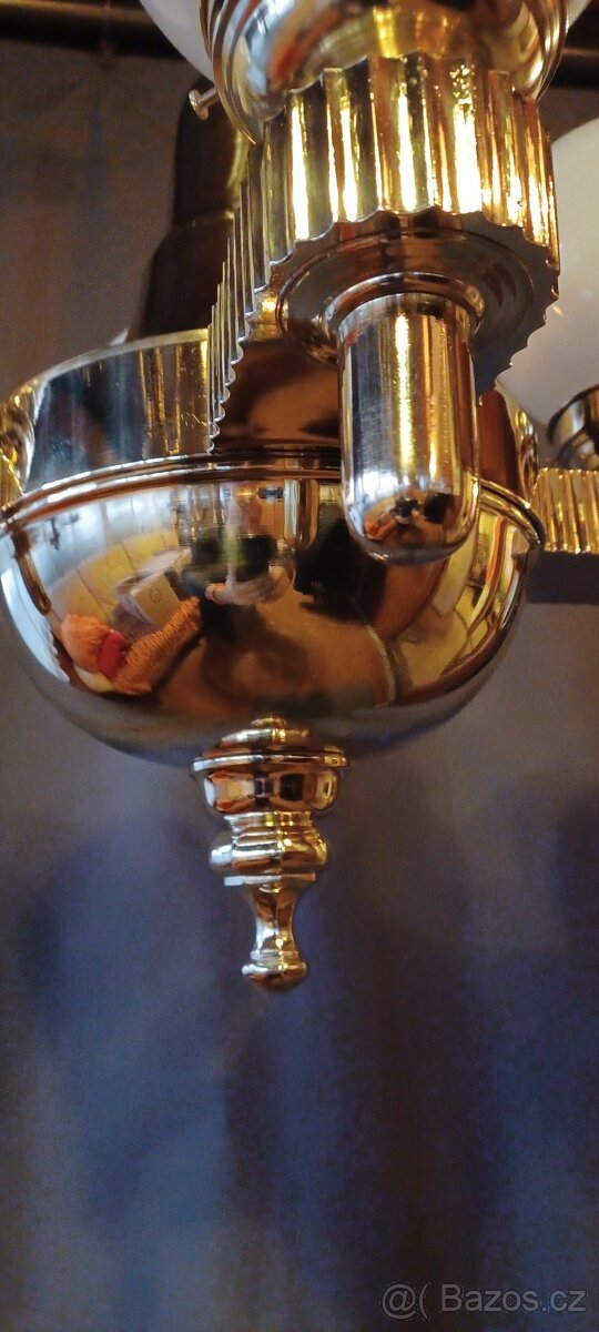 Měšťanský čtyřramenný lustr - 19