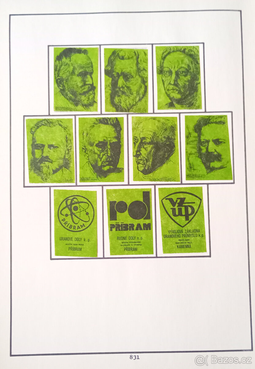 Album zápalkových nálepek 1980–1988 – 143 ks, pěkný stav - 19