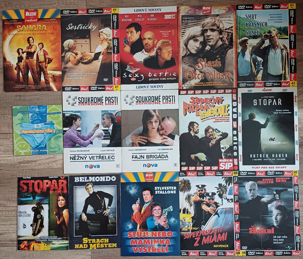 DVD různého žánru - 19