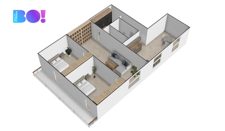 Prodej bytu 3+1 + 2x lodžie, Slezská Ostrava, ulice Bohumíns - 19