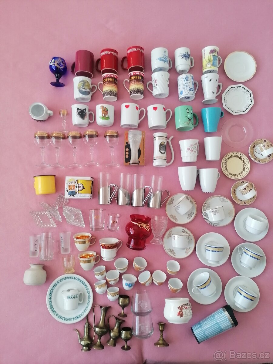 Hrnečky podšálky směs - 19