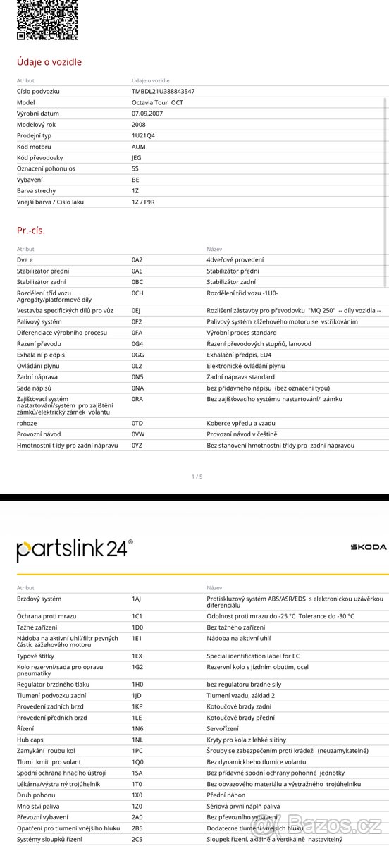 Škoda octavia 1.8t Tour - 19