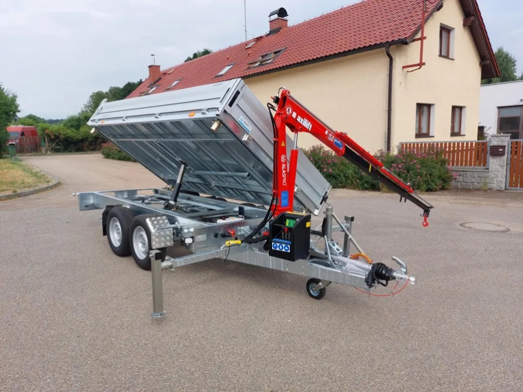 Alaspro, Třístranný sklápěč s rukou - 19